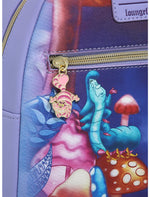 Loungefly Disney Alice in Wonderland Mushroom Caterpillar Mini Backpack Bag