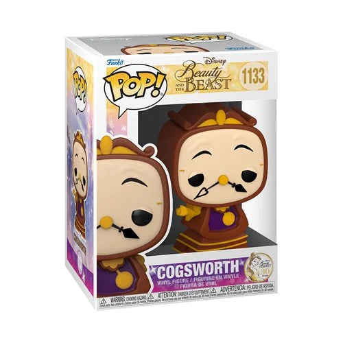 Beauty and the Beast Cogsworth Pop! Vinyl Figure #1133