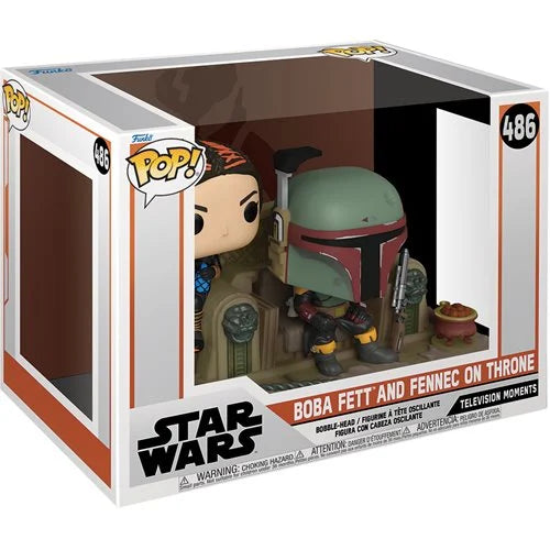 Star Wars: The Mandalorian Boba Fett and Fennec Shand Pop! Moment #486