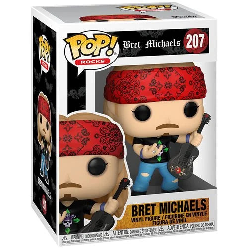 Bret Michaels Pop! Vinyl Figure #207