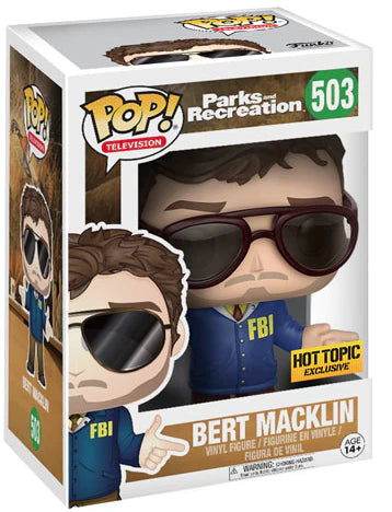 Parks and Recreation - Bert Macklin HT Exclusive #503 (VAULTED)