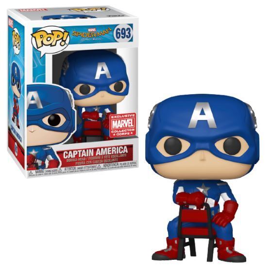 Marvel Spider-Man : Homecoming- Captain America (Collector Corps) #693