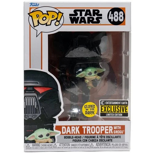 Star Wars: The Mandalorian - Dark Trooper with Grogu GlTD EE Exclusive #488