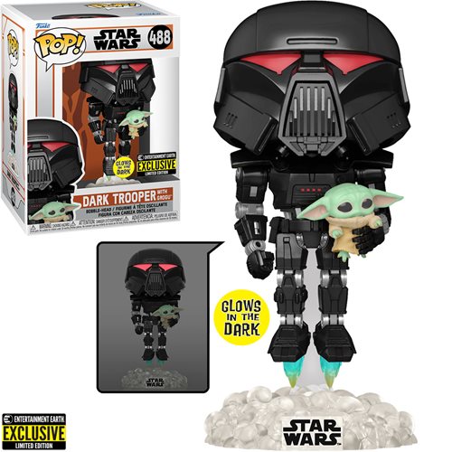 Star Wars: The Mandalorian - Dark Trooper with Grogu GlTD EE Exclusive #488