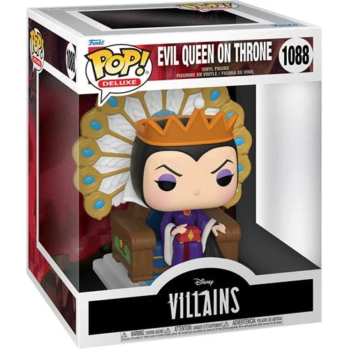Disney Villains Evil Queen on Throne Deluxe Pop! Vinyl Figure #1088