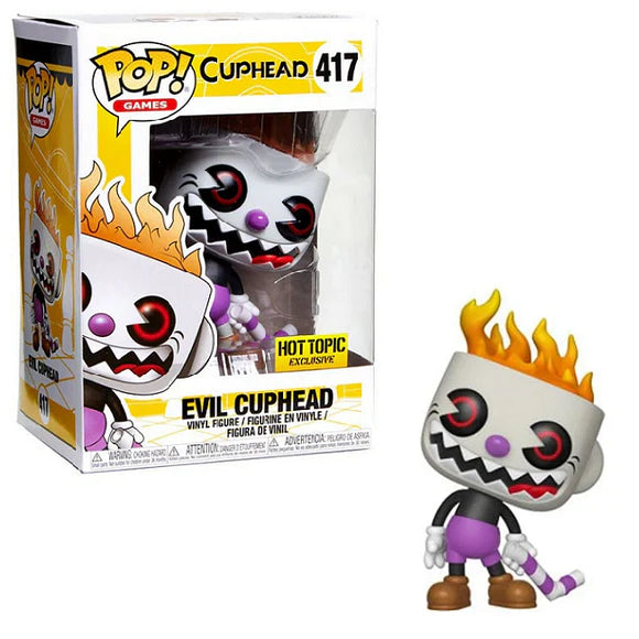 Cuphead - Evil Cuphead (Soulless) (OnFire) HT Exclusive (VAULTED) #417