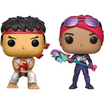 Fortnite x Street Fighter Ryu and Brite Bomber Pop! Vinyl Figure 2-Pack