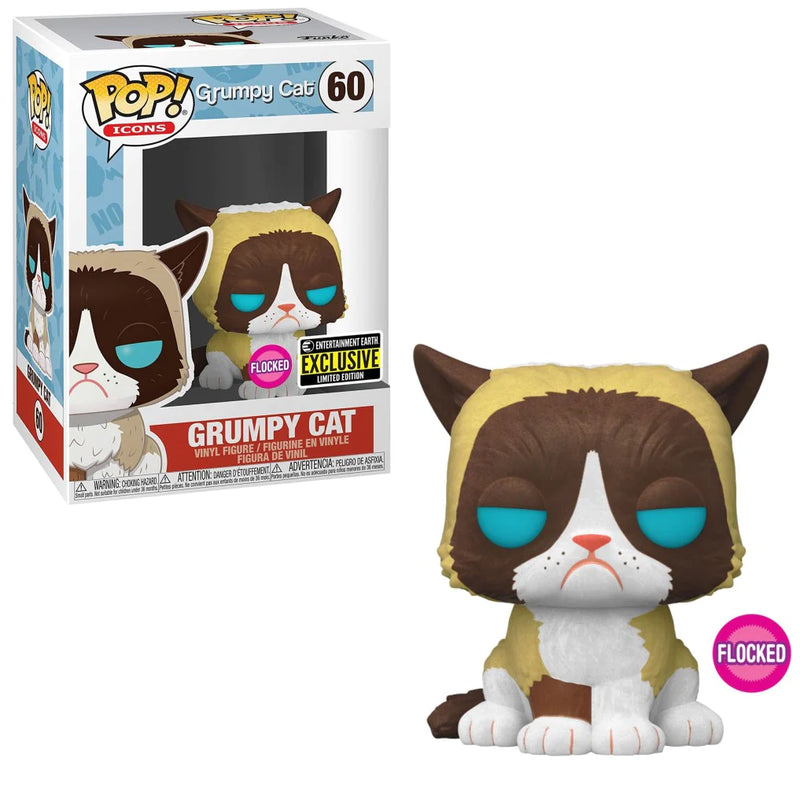Grumpy Cat - Flocked EE Exclusive (VAULTED) #60