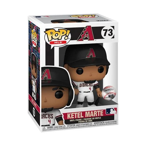 MLB Diamondbacks Ketel Marte (Home Uniform) Pop! Vinyl Figure