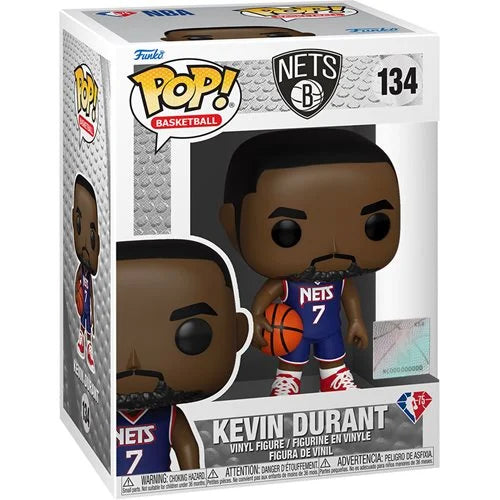 NBA Nets Kevin Durant (City Edition 2021) Pop! Vinyl Figure #134