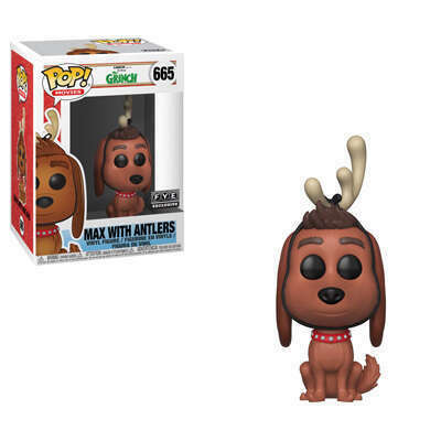 Dr. Seuss The Grinch - Max w/Antlers - FYE Exclusive #665 (VAULTED)