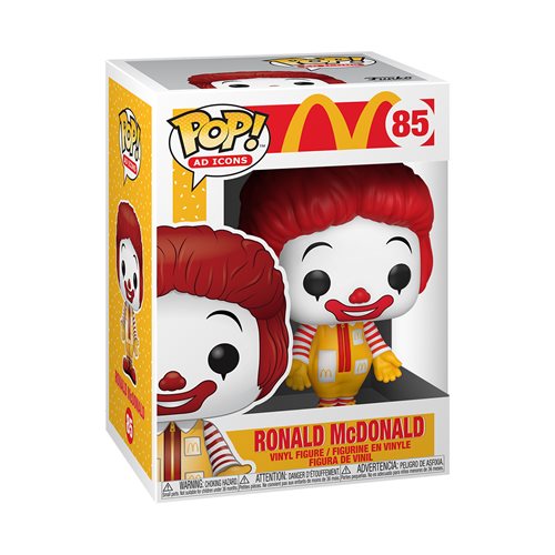 McDonald's Ronald McDonald Pop! Vinyl Figure #85