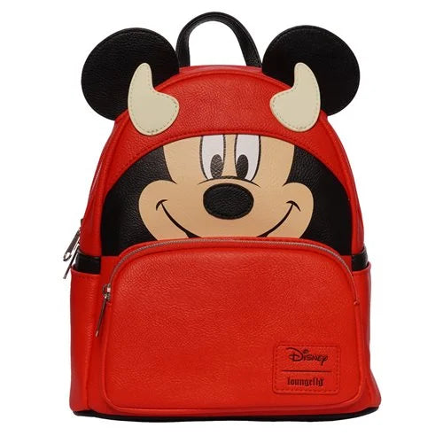 Mickey Mouse Halloween Devil Mickey Mini-Backpack - Entertainment Earth Exclusive
