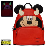 Mickey Mouse Halloween Devil Mickey Mini-Backpack - Entertainment Earth Exclusive