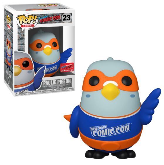 Paulie Pigeon NYCC 2020 Fall Convention Exclusive (Blue-Orange) #23