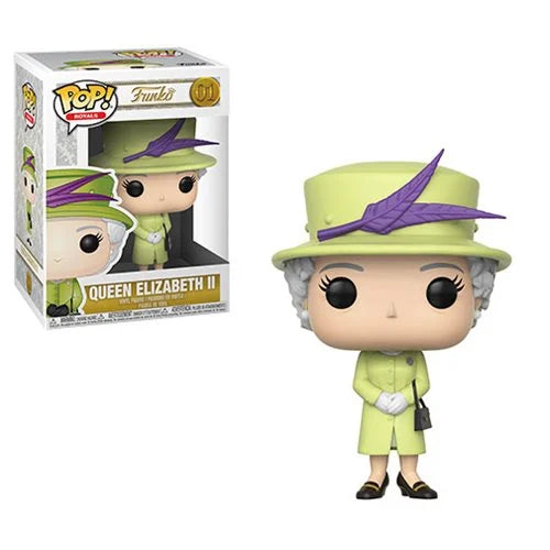 Royals Queen Elizabeth II Green Pop! Vinyl Figure #01