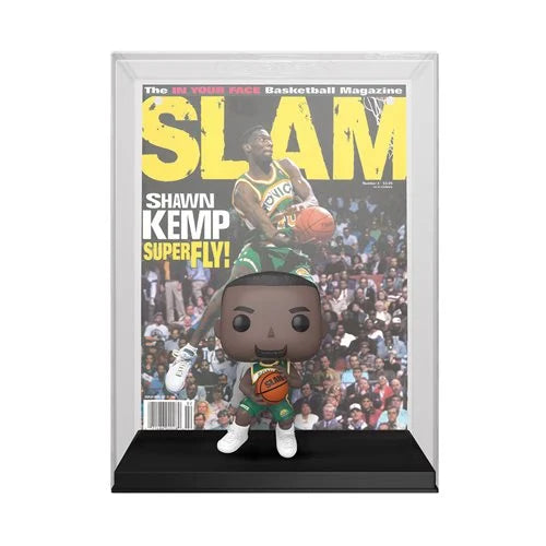 NBA SLAM Shawn Kemp Pop! Cover Figure with Case