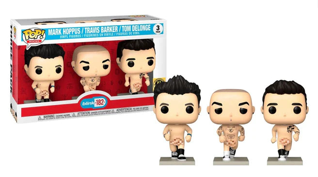 Blink 182 - Mark Hoppus/Travis Barker/Tom DeLonge (3 Pack)
