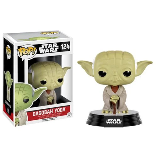 Star Wars Dagobah Yoda Pop! Vinyl Bobblehead #124