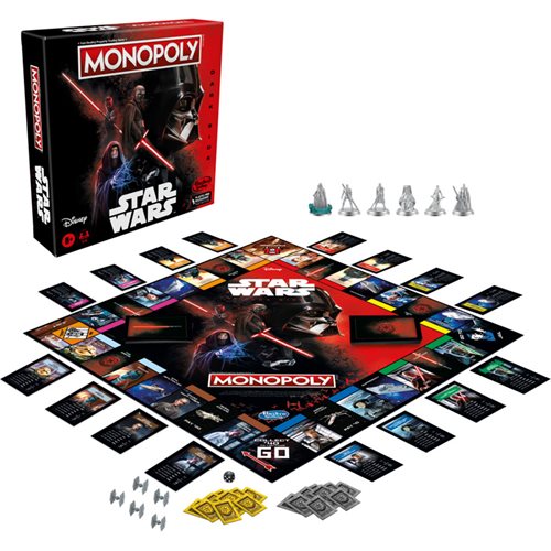 Star Wars Dark Side Edition Monopoly Board Game