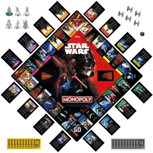 Star Wars Dark Side Edition Monopoly Board Game