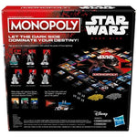 Star Wars Dark Side Edition Monopoly Board Game