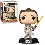 Star Wars: The Rise of Skywalker Rey with Yellow Saber Pop! Vinyl Figure #432