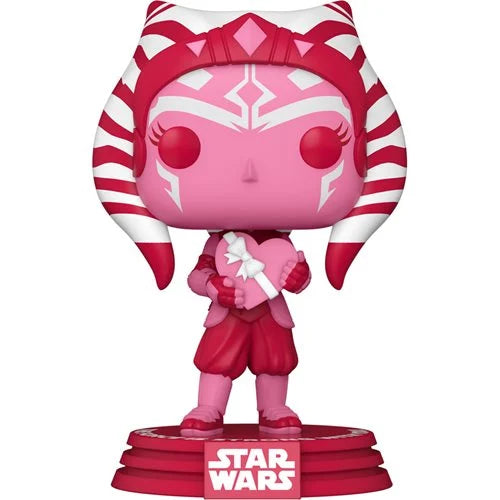 Star Wars Valentines Ahsoka Tano Pop! Vinyl Figure #496