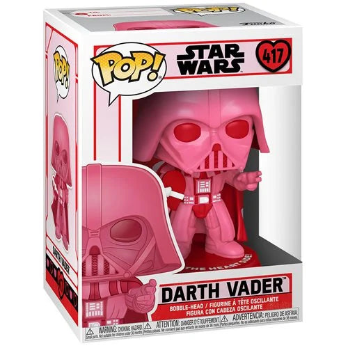 Star Wars Valentines Darth Vader with Heart Pop! Vinyl Figure #417