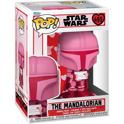 Star Wars Valentines The Mandalorian Pop! Vinyl Figure