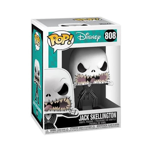Disney Nightmare Before Christmas- Jack Skellington Scary Face Pop! #808