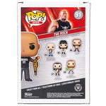 WWE The Rock with Championship Belt Pop! Vinyl Figure - EE Exclusive #91