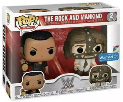 WWE - The Rock and Mankind Exclusive (2 Pack)