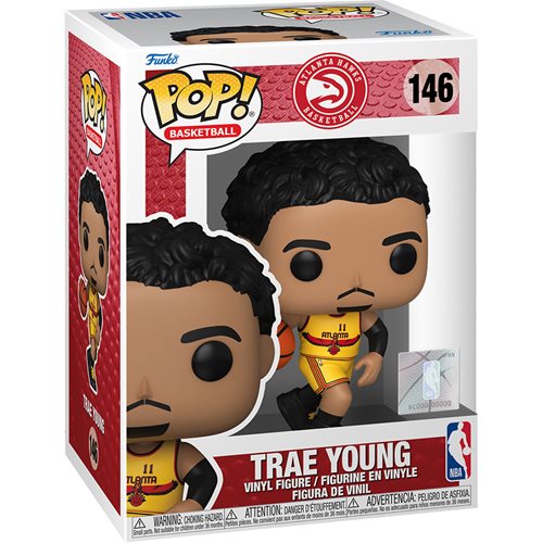 NBA Hawks Trae Young (City Edition 2021) Pop! Vinyl Figure #146