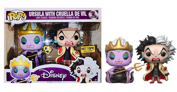 Ursula with Cruella De Vil (2-Pack)