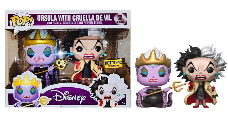 Ursula with Cruella De Vil (2-Pack)