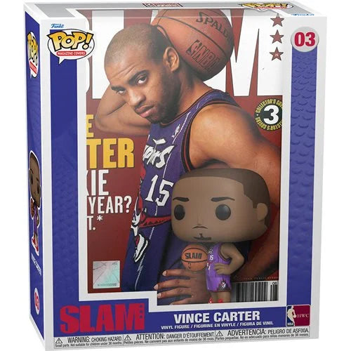 NBA SLAM Vince Carter Pop! Cover Figure with Case
