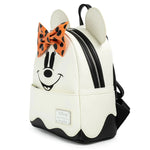 Loungefly Disney Ghost Minnie Glow-in-the-Dark Cosplay Mini Backpack