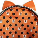 Loungefly Disney Ghost Minnie Glow-in-the-Dark Cosplay Mini Backpack