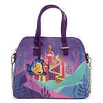 DISNEY THE LITTLE MERMAID ARIEL CASTLE CROSSBODY PURSE