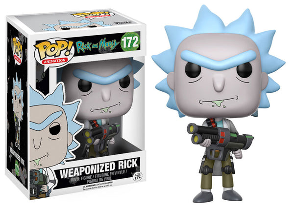 Rick and Morty Weaponized Rick Pop! Vinyl Figure #172