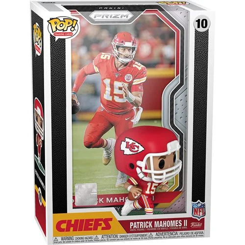 NFL Kansas City Chiefs Patrick Mahomes Pop! Trading Card Figure