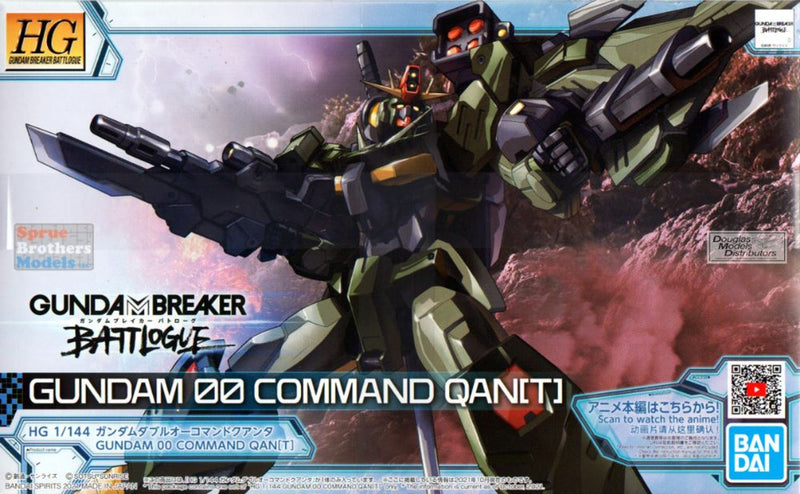 Bandai HG Gundam 00 Command Qan[T] Battlogue Model Kit