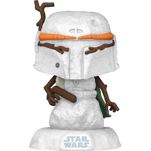 Star Wars Holiday Boba Fett Snowman Pop! Vinyl Figure