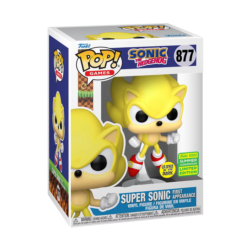 Sonic The Hedgehog - Super Sonic First Appearance Exclusive (GITD) #877