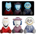 The Nightmare Before Christmas Lock, Shock, and Barrel Glow-in-the Dark Handmade By Robots Vinyl Figure Set of 3