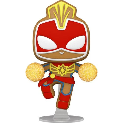 Marvel Holiday Gingerbread Captain Marvel Pop! Vinyl Figure #936