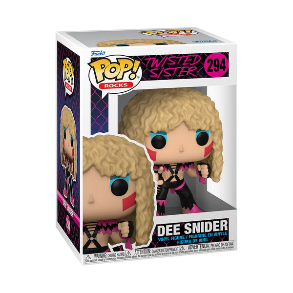 Twisted Sister Dee Snider Pop! Vinyl Figure #294