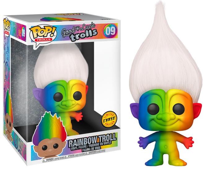 Good Luck Trolls - Rainbow Troll (10-inch) (Chase) #09