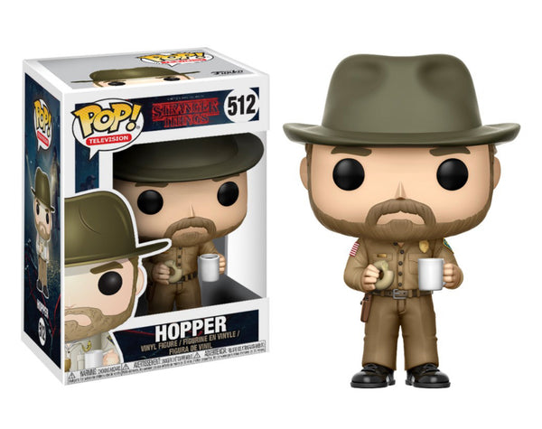 Stranger Things Hopper with Donut Pop! Vinyl Figure #512